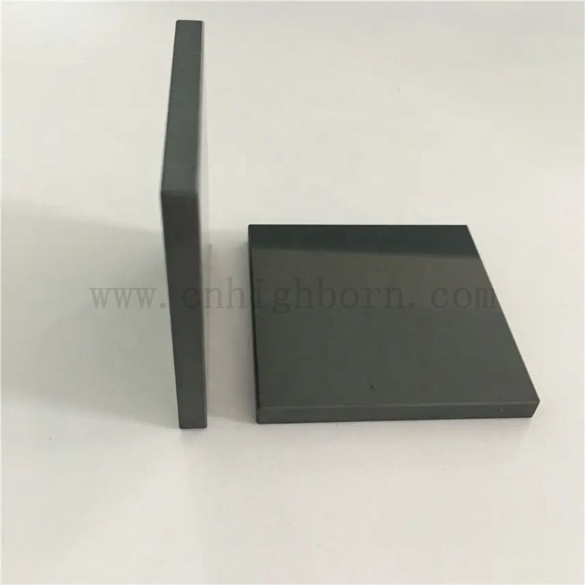 Carbure de silicium à haute température raffinée Plate en céramique SSIC SSIC 