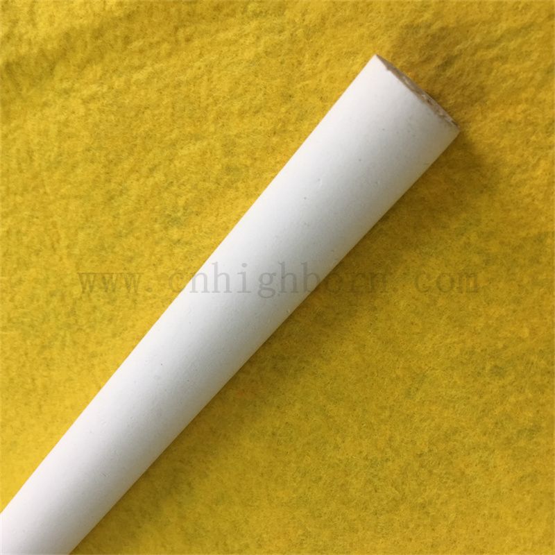 Porosité personnalisée blanc poreux en alumine tuyaux en céramique