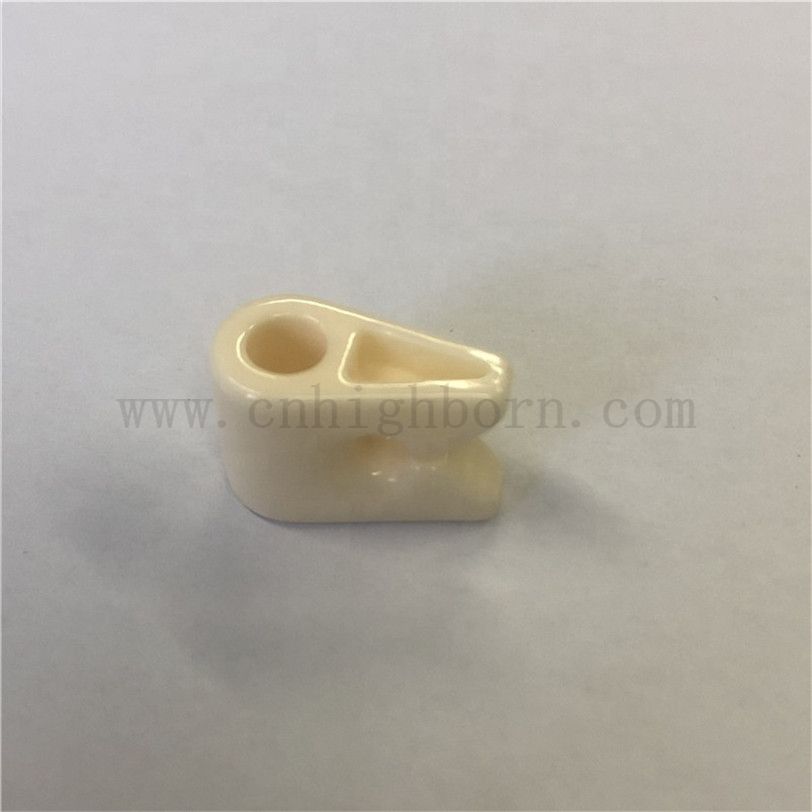 Guide d'alumine personnalisé Bloc de céramique textile AL2O3 Pièce de machine textile