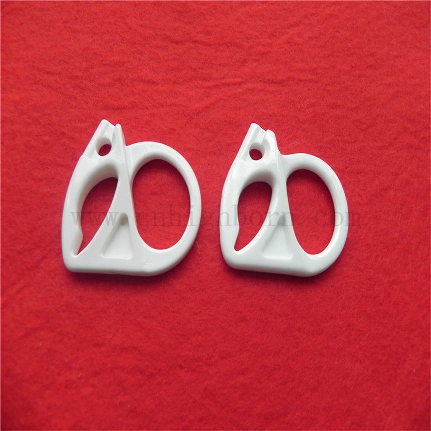 Guide d'œillets en céramique Zircone personnalisé pour pièces de la machine textile