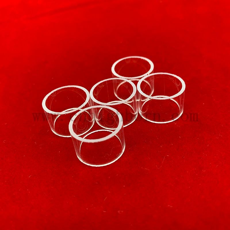 Anneau de quartz pour laboratoire de chimie