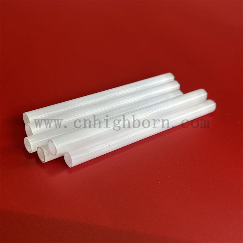 tube de quartz opaque