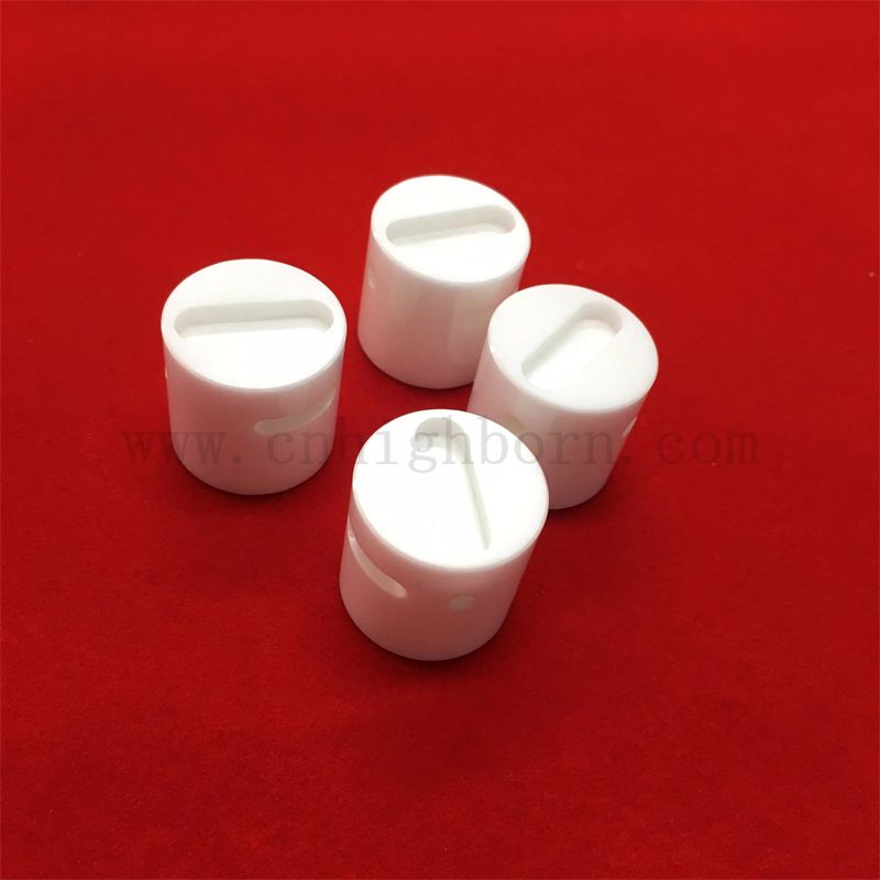 Pièce de travail ZRO2 usinée en zircone en zircone