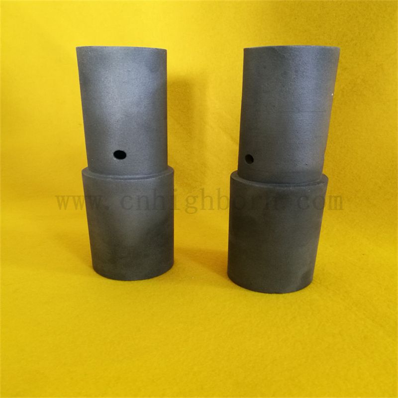 Pièce en céramique de fournaise en céramique de carbure de silicium réfractaire en silicium