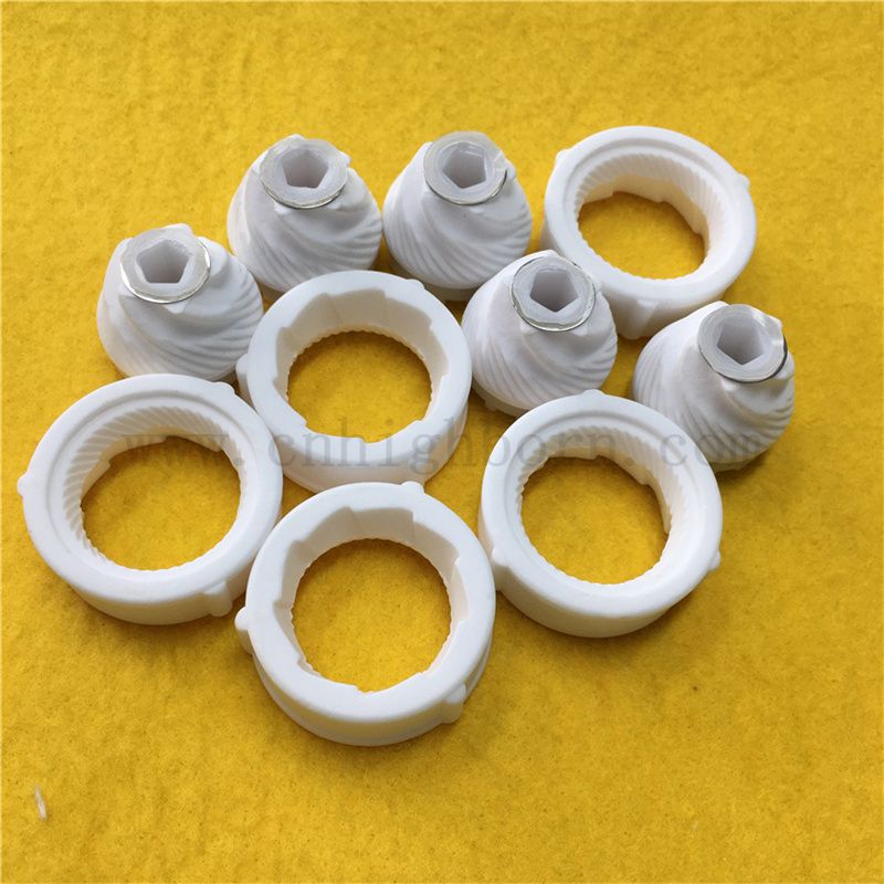 Moulin à poivre AL2O3 GRINDING Alumine Céramique Céramique Éco-Friendly Manual Coffee Grinder Burr