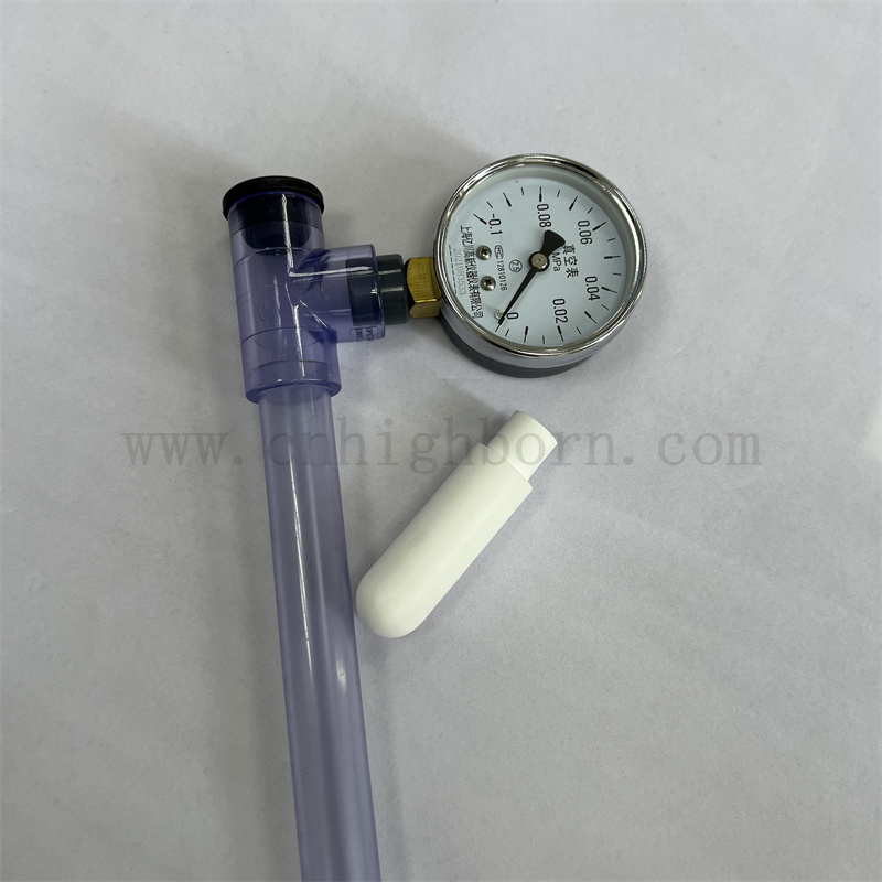 Protection de l'environnement tube de sonde en céramique d'alumine poreuse pour le potentiel de sol tensiomètre