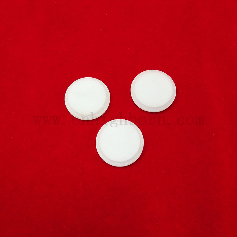 Plaque de pas de verre de silice fusionnée en quartz blanc laiteux