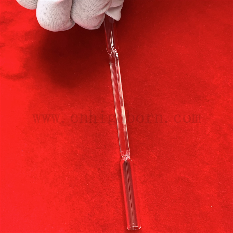 Ustensiles de laboratoire Taille personnalisée Flux de haute précision à travers le spectrophotomètre cellulaire CUVETTE DE VERRE DU TIRZ