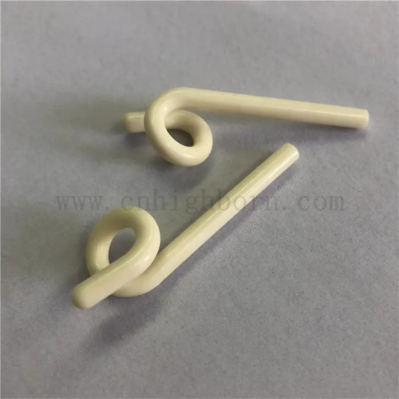 Porter résistance AL2O3 Guide de fil céramique en alumine