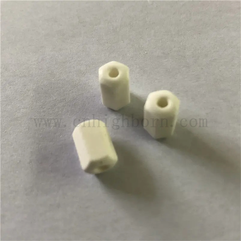 Résistance à l'usure AL2O3 Alumine Guide de fil céramique