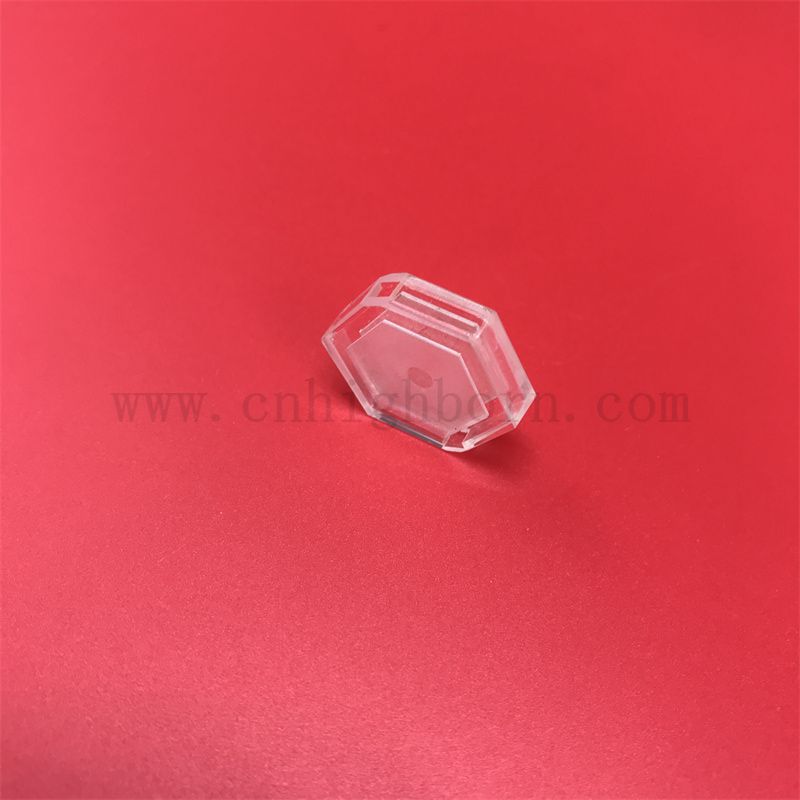 Corrosion Resistance Flow Cell 10 mm Longueur de chemin de chemin UV CUVETTE DE VERRE