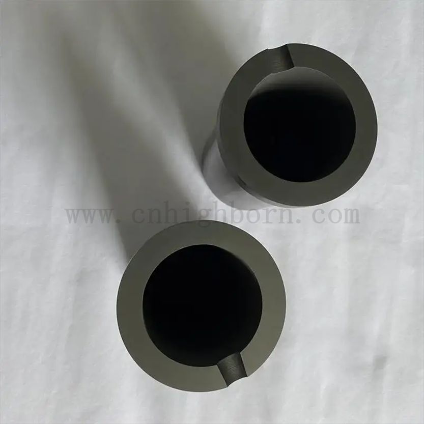 CRUCIPE DE GRAPHITE DE SIC SICIC DE SILICON RÉSISTANT HAUTE