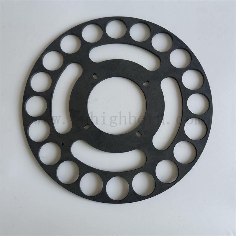 Résistance à l'usure RBSIC Silicon Carbure Ceramic Disc Sisic Plate Sic