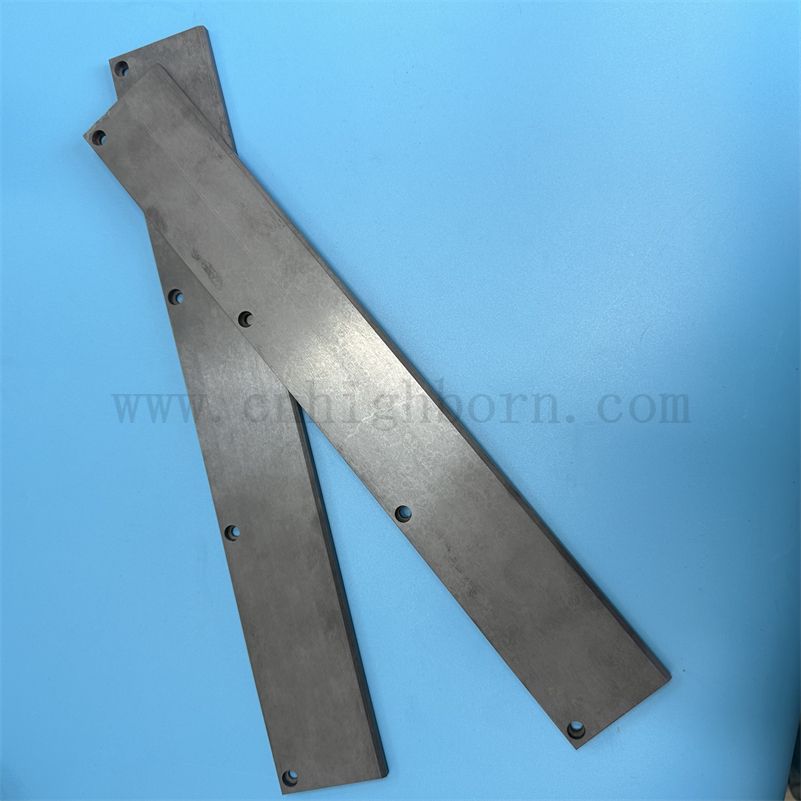 Réaction frittage RBSIC SSIC Silicon Silicium Carbure Plaque / feuille de céramique avec trous