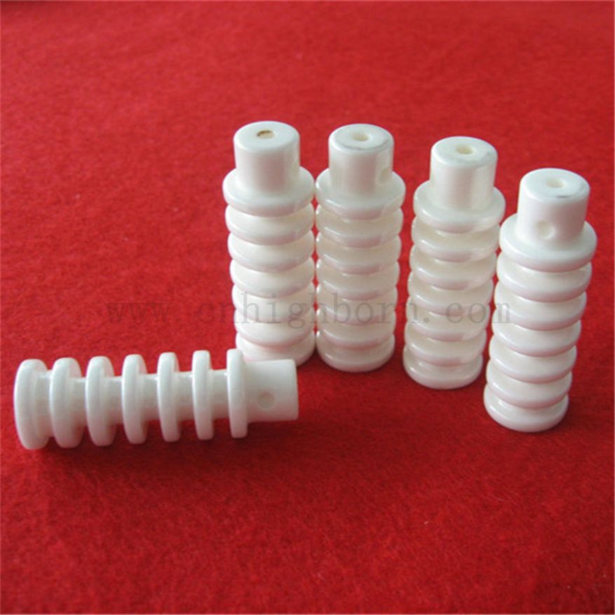 Zircone à grande usure Résistant Polie zircone textile rainuré en céramique Guide de fil Eyelettes