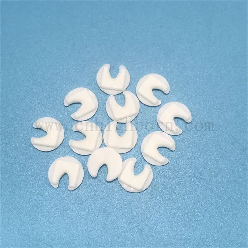 Industrial personnalisé 99% Al2O3 Textile Céramique Pièces d'usure Résistance Alumine