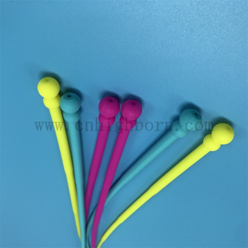 Teaser de chat en caoutchouc en silicone