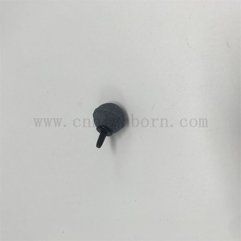 Tapis à poisson rond Augmenté Oxygène Bubble Stone Sand Head Diffuseur Pompe 