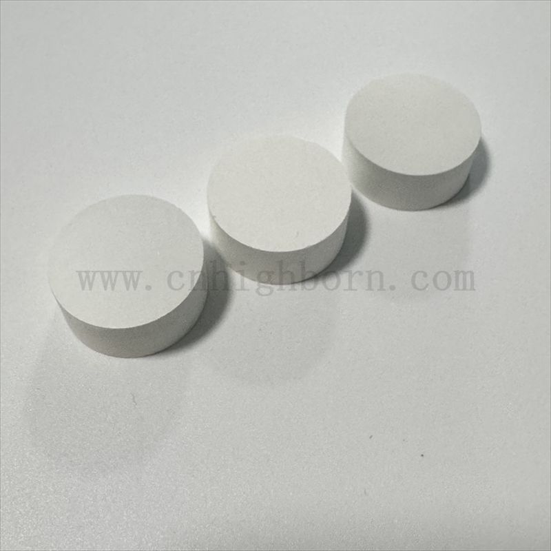 HBN pressé à 99,7% BN Disque en céramique Wafer Boron Nitrure Round Plate