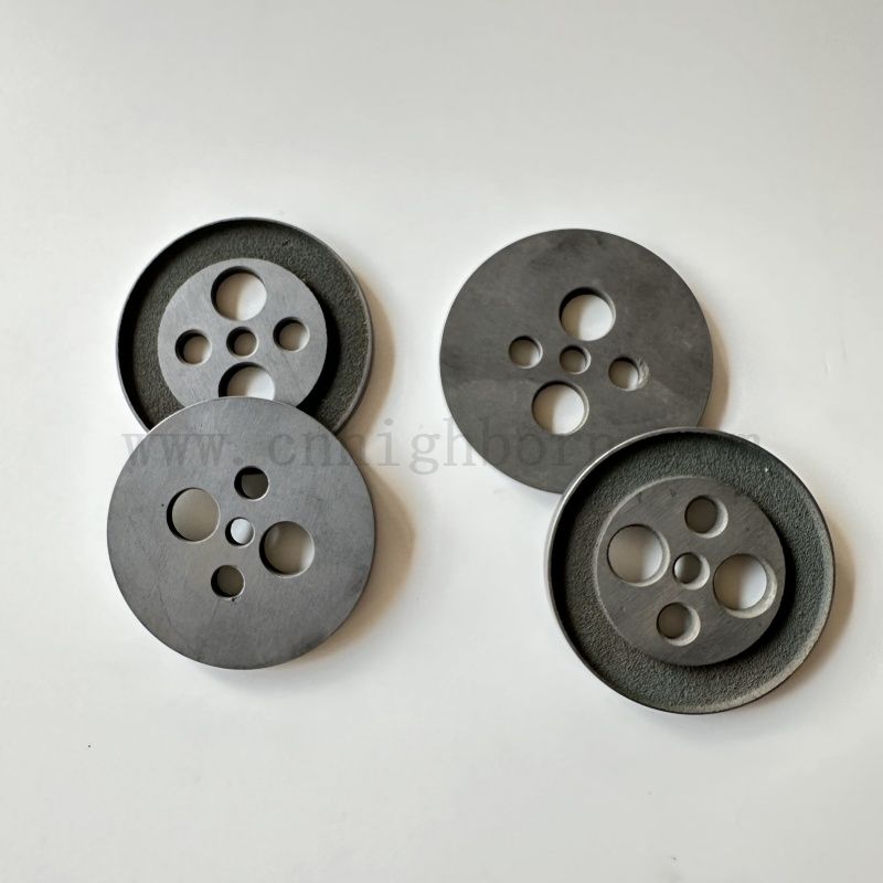  Feuille ronde en carbure de silicium en céramique SIC avec résistance à l'usure élevée