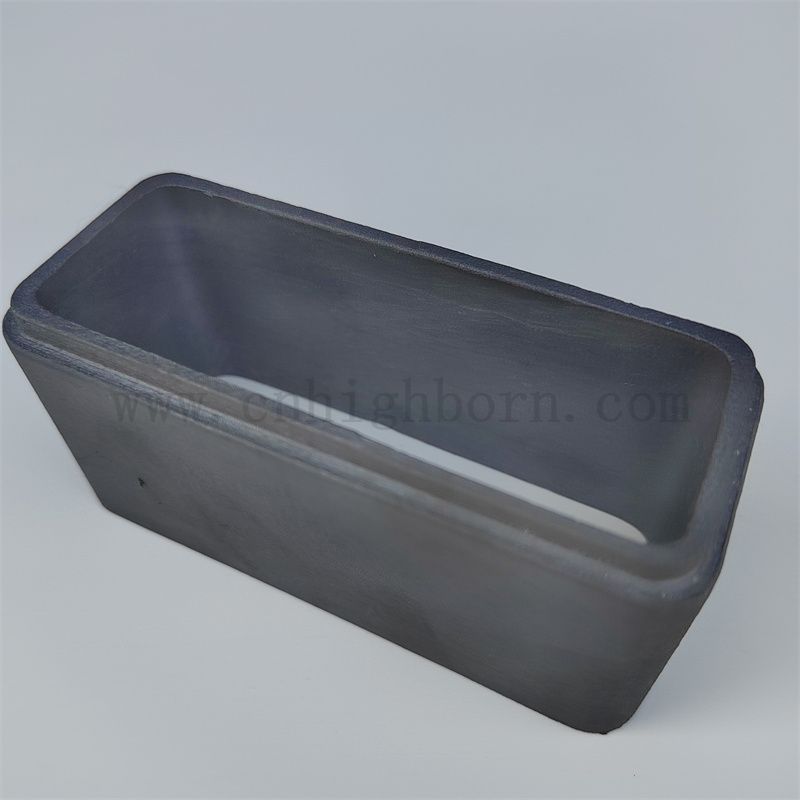 Réaction de l'isolateur fritté en silicium en carbure de carbure d'usure de tube carré de céramique sic résistant