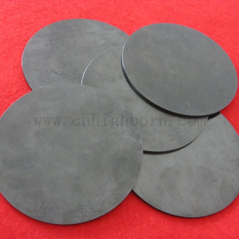 Fiche en céramique stabilisée Black Zro2 stabilisée Yttria personnalisée