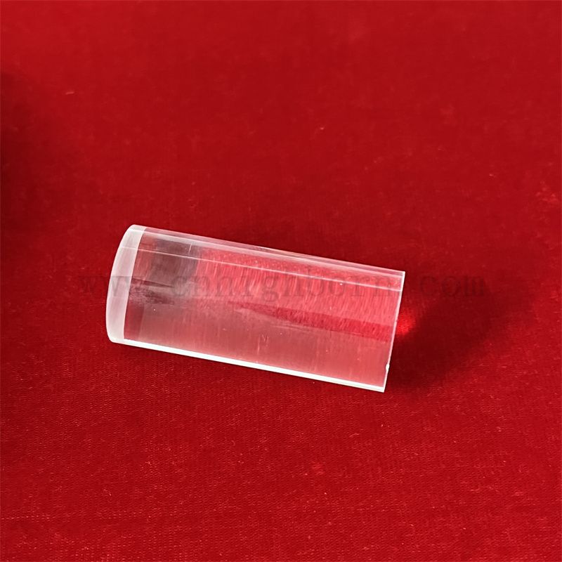 Résistance à la chaleur Transparent Bar de quartz à tige de verre de silice fondu