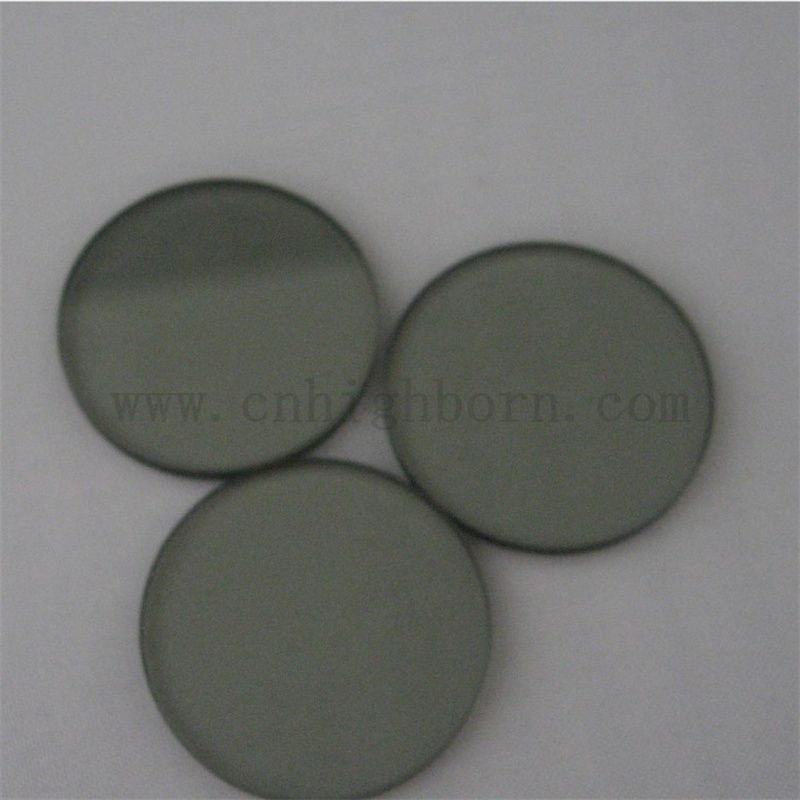 Caméra optique zab rond à gris neutre et plaque de verre filtrante