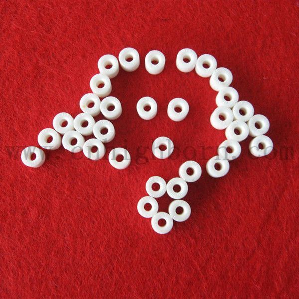 Machine textile personnalisée Céramique Zirconia Zro2 Sleeve Yarn Guidance Tube