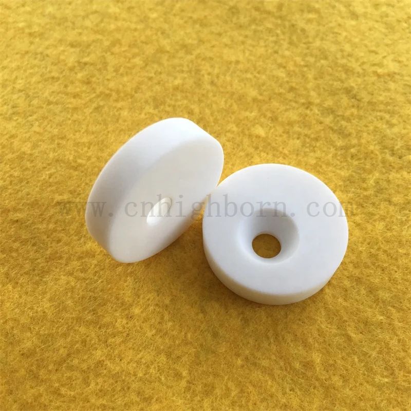 Pas de porosité en verre machinable Disque céramique Isolateur Macor en céramique