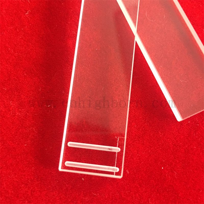 Plaque de verre en verre à haute température Laser Laser à haute température 