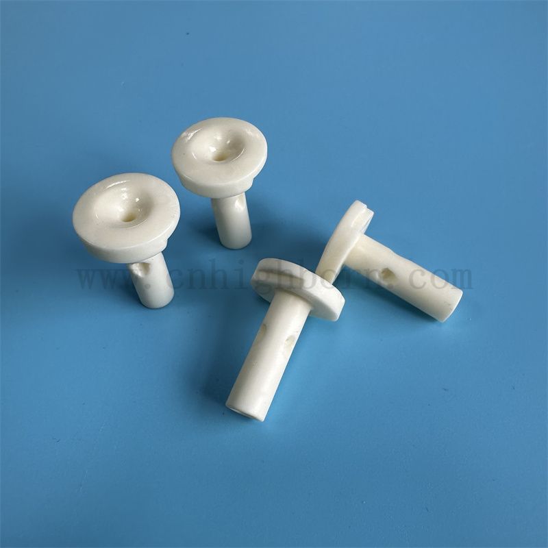 Guide en céramique textile en alumine AL2O3 Accessoires de machines textiles résistantes à l'usure des yeux