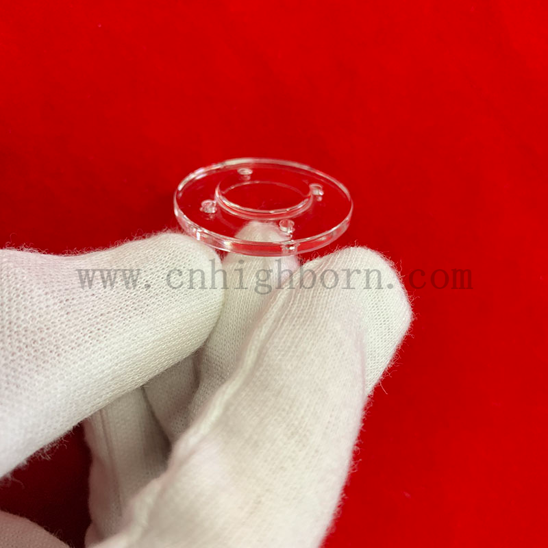 Plaque d'observation de pas de quartz