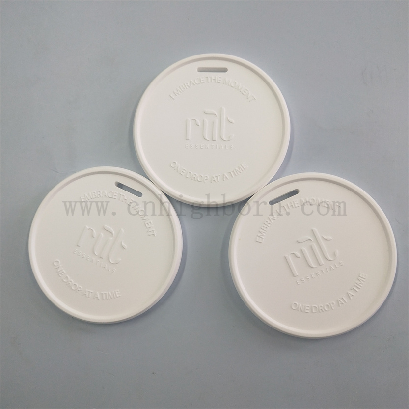 Logo voiture personnalisée suspendu la pierre de gypse en céramique parfumée pour le diffuseur d'arôme