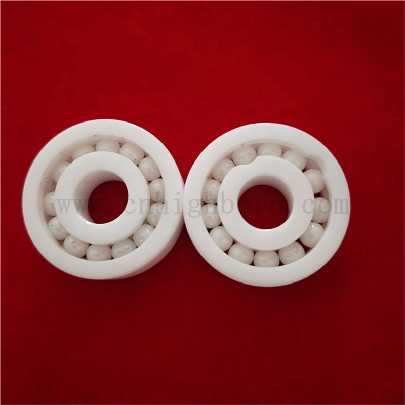 Boules de rainure profonde en céramique ZRO2 personnalisée Roulements en céramique 