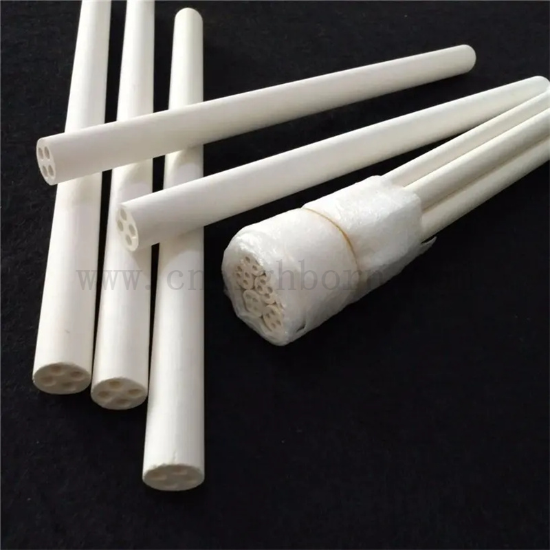 Tube de céramique Mgo à haute pureté