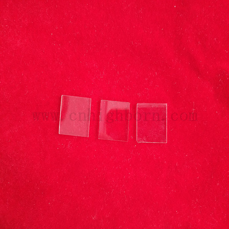 1 à 10 mm d'épaisseur carrée carrée en verre transparent plaque en verre pour la lampe de chauffage