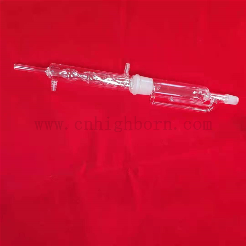 Verre de borosilicate élevé transparent 3.3 laboratoire Utiliser l'extracteur de soxhlet