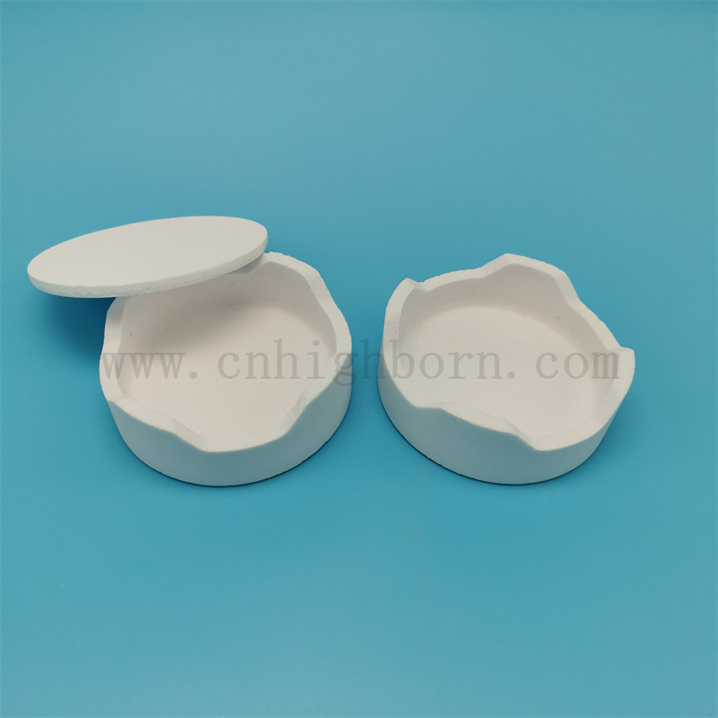 Mullite Sagger Ceramic Crucible Dental Mingering Tray for Zirconia Dental Lab