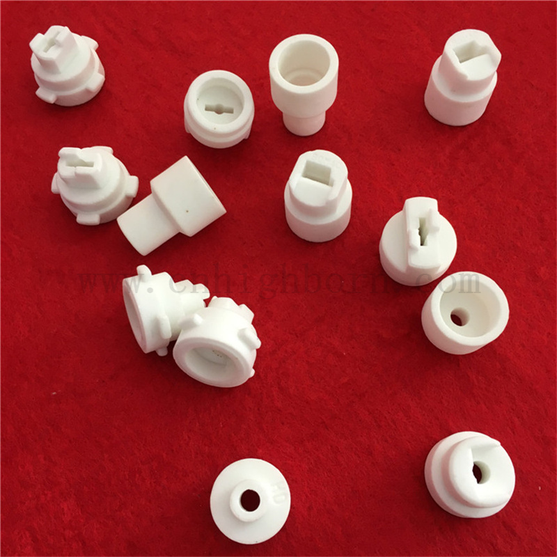 Pièce en céramique de la cartouche zircone stabilisée en zircone en forme spéciale