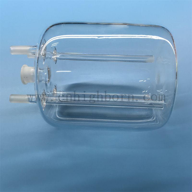 R&eacute;acteur &agrave; quartz transparent