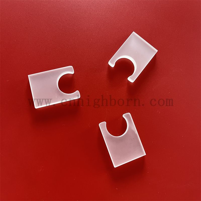 Plaque de verre de quartz