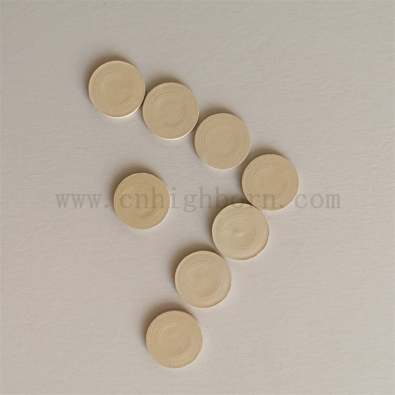 Plaque de chauffage en céramique d'oxyde de magnésium MgO réfractaire