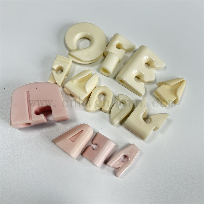 Personnalisé 99,5% AL2O3 Textile Ceramic Alumina Ceramic Hook Guide
