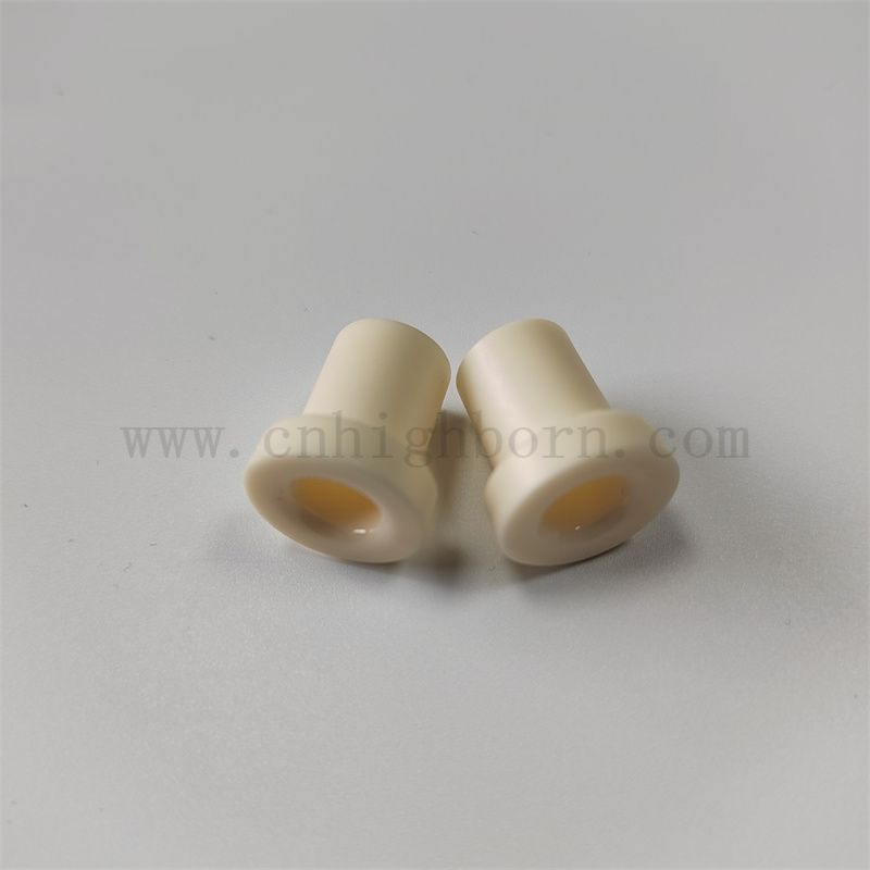 Guide de fil céramique textile blanc résistant à l'usure 