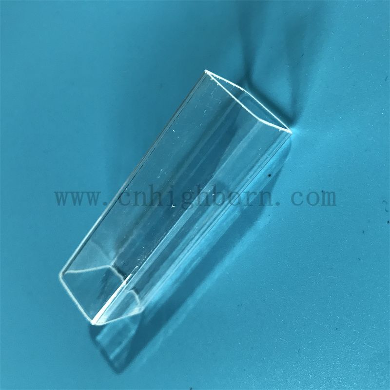 tube de quartz carr&eacute;