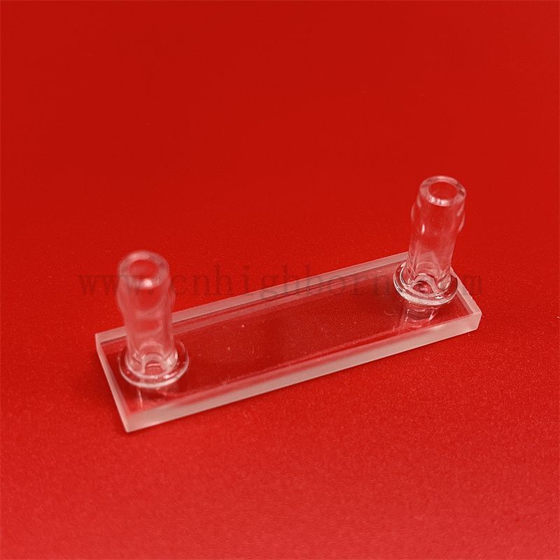 Laboratoire UV UV 10 mm Longueur du chemin de quartz réaction CUVETT
