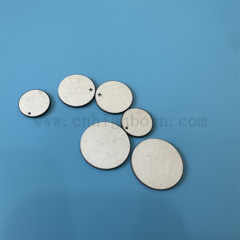 Piezoélectrique Plaque de beauté ultrasonique Céramique Disque céramique double face