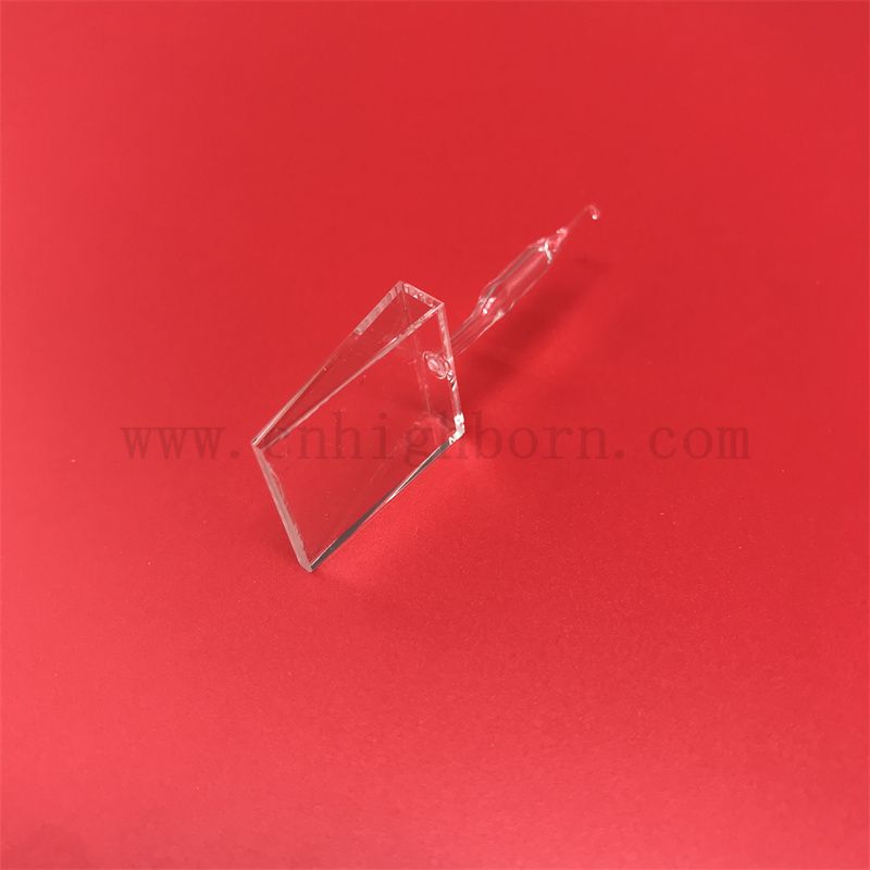 Cuvette en verre UV transparent élevé cellules d'écoulement de micro-quartz