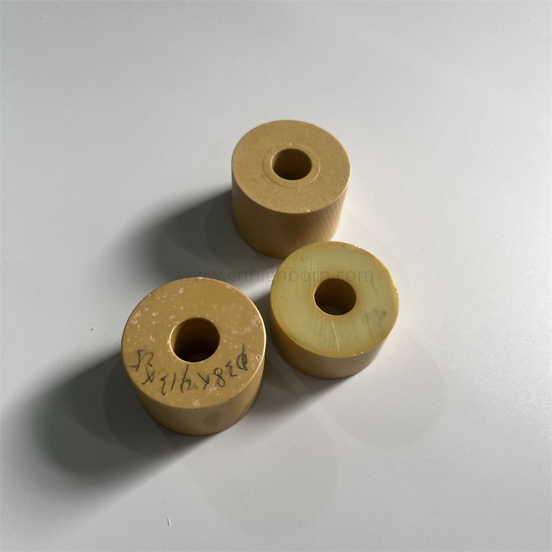 Bague en céramique de zircone jaune, anneau en céramique de zircone stabilisée au magnésium